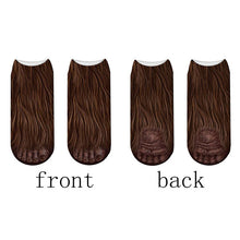 Load image into Gallery viewer, Fashion 3D Printing Animal Paw Socks Tiger Leopard Cat Cute Fun Harajuku Happy Socks For kids Summer Women Cotton Low Ankle Socks