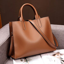 Load image into Gallery viewer, Sales Promotion!Casual Women Genuine Leather Bag Big Women Shoulder Bags Luxury Messenger Bags handbag Female High Quality Tote