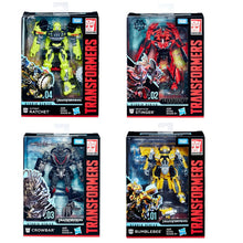 Load image into Gallery viewer, Hasbro Transformers Toys Studio Series 01 02 03 04 Deluxe Class Transformers Bumblebee Stinger Ratchet Crowbar Action Figure Toy