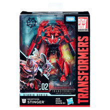 Load image into Gallery viewer, Hasbro Transformers Toys Studio Series 01 02 03 04 Deluxe Class Transformers Bumblebee Stinger Ratchet Crowbar Action Figure Toy
