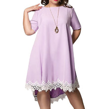 Load image into Gallery viewer, 5XL 6Xl Plus Size Summer Dress Women Casual Summer Mini Backless Lace Dress Tassel Sexy Beach Dresses Party Vestidos