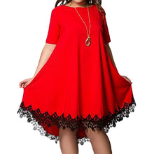 Load image into Gallery viewer, 5XL 6Xl Plus Size Summer Dress Women Casual Summer Mini Backless Lace Dress Tassel Sexy Beach Dresses Party Vestidos