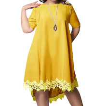 Load image into Gallery viewer, 5XL 6Xl Plus Size Summer Dress Women Casual Summer Mini Backless Lace Dress Tassel Sexy Beach Dresses Party Vestidos