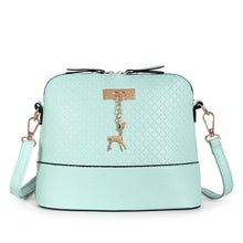 Load image into Gallery viewer, 2020 Women Messenger Bags Fashion Mini PU Leather Bag With Deer Toy Shell Shape Bag Women Shoulder Bags Ladies Zipper Handbag