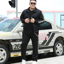 Load image into Gallery viewer, 2 Piece Sets Men's Sports Suits Husband Sporting Fitness Tracksuit Set Plus Size Fashion Casual 9XL Clothing for Men Sportwear