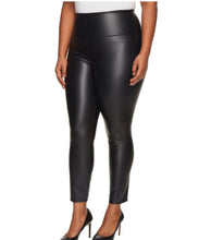 Load image into Gallery viewer, Plus Size Leggings for Women Big Size 5XL 6XL 7XL Black Girls Spandex Clothing Faux Leather PU Leggings ouc088
