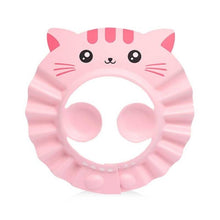 Load image into Gallery viewer, Baby Shower Cap Adjustable Hair Wash Hat for Newborn Infant Ear Protection Safe Children Kids Shampoo Shield Bath Head Cover