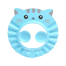 Load image into Gallery viewer, Baby Shower Cap Adjustable Hair Wash Hat for Newborn Infant Ear Protection Safe Children Kids Shampoo Shield Bath Head Cover