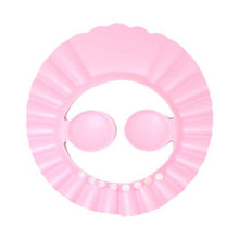 Load image into Gallery viewer, Baby Shower Cap Adjustable Hair Wash Hat for Newborn Infant Ear Protection Safe Children Kids Shampoo Shield Bath Head Cover