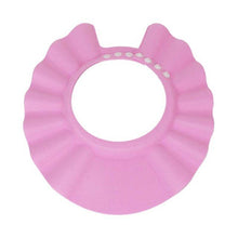 Load image into Gallery viewer, Baby Shower Cap Adjustable Hair Wash Hat for Newborn Infant Ear Protection Safe Children Kids Shampoo Shield Bath Head Cover