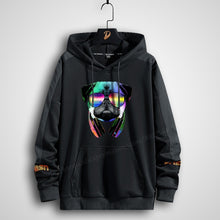 Load image into Gallery viewer, Plus Size Men's Hoodies Printing Anime Women Harajuku streetwear oversized sweatshirt clothing style long Hooded Black Bear 8xl