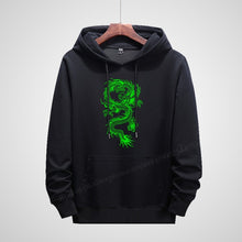 Load image into Gallery viewer, Plus Size Men's Hoodies Printing Anime Women Harajuku streetwear oversized sweatshirt clothing style long Hooded Black Bear 8xl