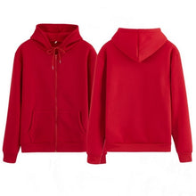 Load image into Gallery viewer, Plus Size Couple Hoodies Women Harajuku Streetwear Oversized Zip Up Sweatshirt Clothing Korean Style Long Sleeve Tops