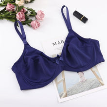 Load image into Gallery viewer, PariFairy E cup Big Size Bralette Ultrathin Polyester Underwired Bra Plus size 44E 46E 48E 42F 44F 46F 48F 50F 52F