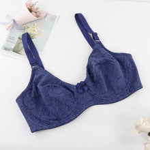 Load image into Gallery viewer, PariFairy E cup Big Size Bralette Ultrathin Polyester Underwired Bra Plus size 44E 46E 48E 42F 44F 46F 48F 50F 52F