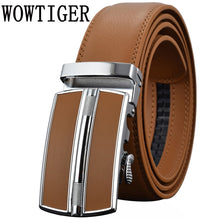 Load image into Gallery viewer, Men&#39;s Belts Luxury Automatic Buckle Genune Leather Strap Black Brown for Mens Belt Designers Brand High Quality
