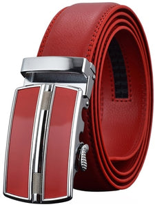 Men's Belts Luxury Automatic Buckle Genune Leather Strap Black Brown for Mens Belt Designers Brand High Quality