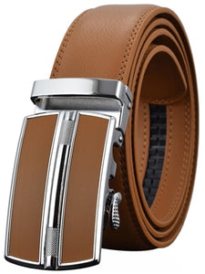 Men's Belts Luxury Automatic Buckle Genune Leather Strap Black Brown for Mens Belt Designers Brand High Quality