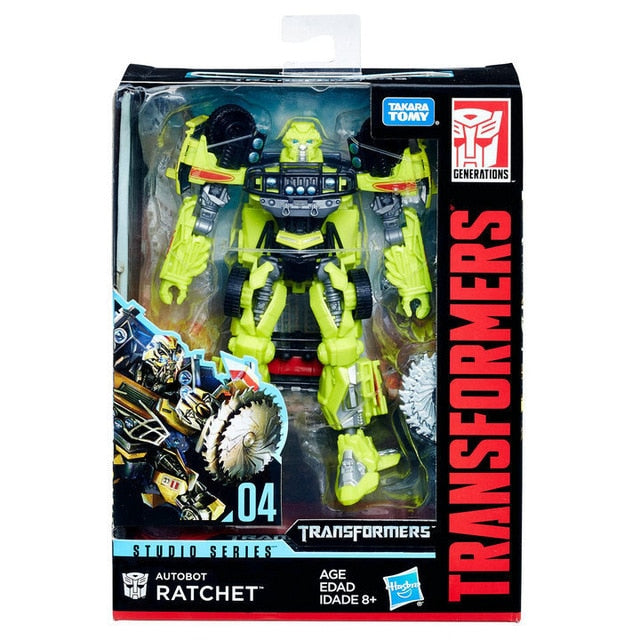 Hasbro Transformers Toys Studio Series 01 02 03 04 Deluxe Class Transformers Bumblebee Stinger Ratchet Crowbar Action Figure Toy