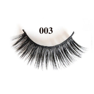 5 Pairs of 3D False Eyelashes To Make Thick Eyelashes with Three-dimensional Protein Filaments