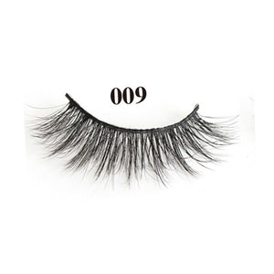 5 Pairs of 3D False Eyelashes To Make Thick Eyelashes with Three-dimensional Protein Filaments