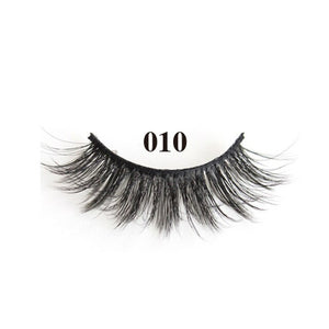 5 Pairs of 3D False Eyelashes To Make Thick Eyelashes with Three-dimensional Protein Filaments