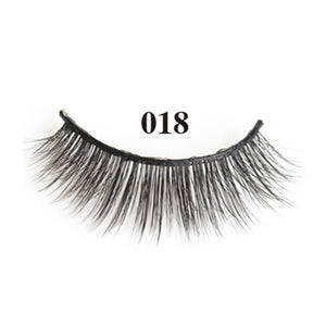 5 Pairs of 3D False Eyelashes To Make Thick Eyelashes with Three-dimensional Protein Filaments