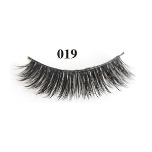 5 Pairs of 3D False Eyelashes To Make Thick Eyelashes with Three-dimensional Protein Filaments