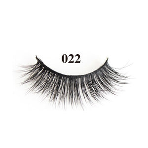 5 Pairs of 3D False Eyelashes To Make Thick Eyelashes with Three-dimensional Protein Filaments