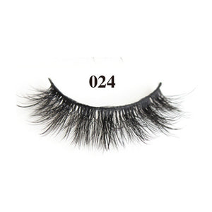 5 Pairs of 3D False Eyelashes To Make Thick Eyelashes with Three-dimensional Protein Filaments