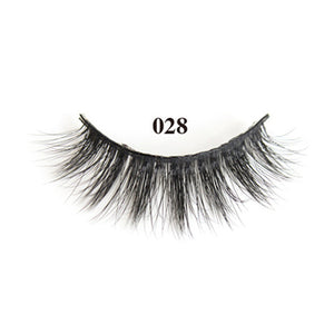 5 Pairs of 3D False Eyelashes To Make Thick Eyelashes with Three-dimensional Protein Filaments