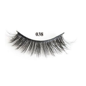 5 Pairs of 3D False Eyelashes To Make Thick Eyelashes with Three-dimensional Protein Filaments