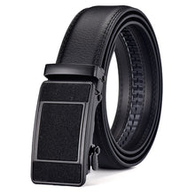 Load image into Gallery viewer, [DWTS]Genuine Leather Belts For Men Automatic Male Belts Cummerbunds Leather Belt Men dropshipping Black Belts cinturon hombre
