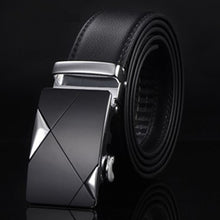 Load image into Gallery viewer, [DWTS]Genuine Leather Belts For Men Automatic Male Belts Cummerbunds Leather Belt Men dropshipping Black Belts cinturon hombre
