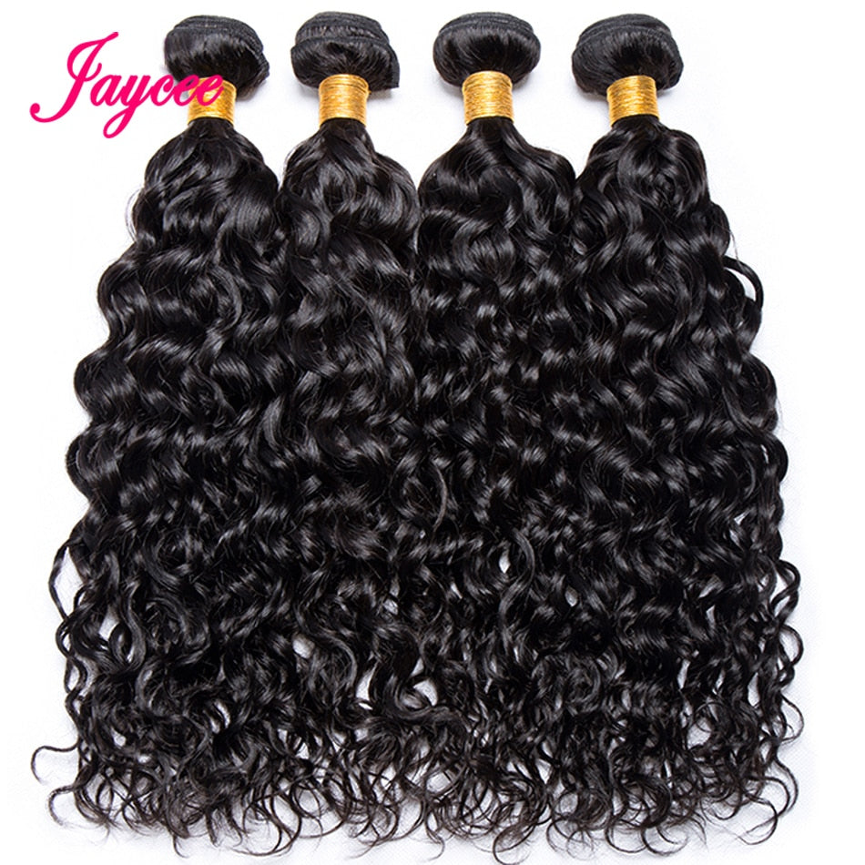 Jaycee Brazilian Water Wave 1/ 3 / 4 Bundle Deals 100% Human Hair Weave Bundle Remy Brazilian Hair Brazillian Hair Extensions