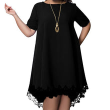 Load image into Gallery viewer, 5XL 6Xl Plus Size Summer Dress Women Casual Summer Mini Backless Lace Dress Tassel Sexy Beach Dresses Party Vestidos
