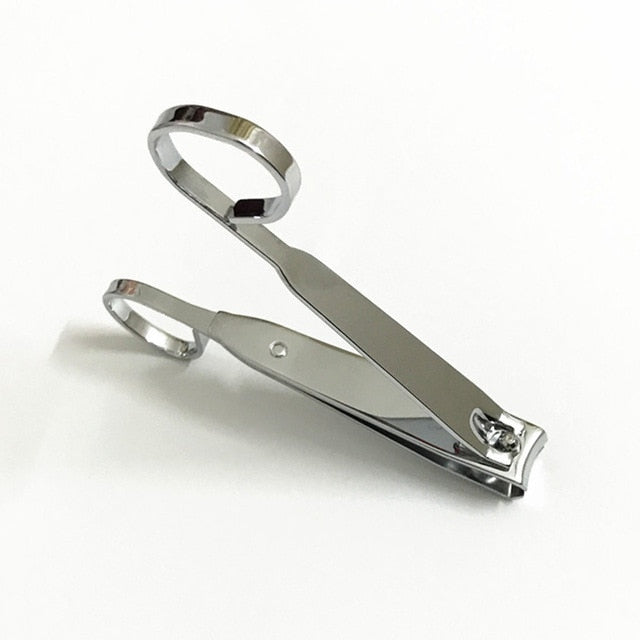Pro Fingernail Manicure Trimmer Nail Clippers Stainless Steel Nail Cutter Toenail Toenail Clippers for Thick Nails 10.6cm/7cm