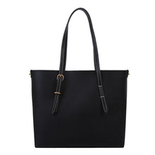 Load image into Gallery viewer, 2pcs/Set Solid Color PU Handbag Women Big Capacity Casual Lady Shoulder Clutch Fashion Exquisite Shopping Bag
