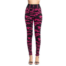 Load image into Gallery viewer, High Waist Imitation Jean Leggings Slim Elastic Seamless Plus Size 3XL Skinny Pencil Pant Female Workout Running Leggings
