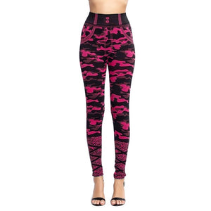 High Waist Imitation Jean Leggings Slim Elastic Seamless Plus Size 3XL Skinny Pencil Pant Female Workout Running Leggings