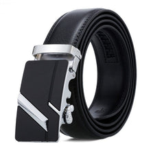 Load image into Gallery viewer, Men Belt Male Belts For Men Strap Quality Genuine Leather Belt Men Automatic Buckle black Belts Cummerbunds cinturon hombre
