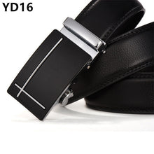 Load image into Gallery viewer, Men Belt Male Belts For Men Strap Quality Genuine Leather Belt Men Automatic Buckle black Belts Cummerbunds cinturon hombre
