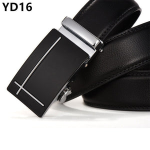 Men Belt Male Belts For Men Strap Quality Genuine Leather Belt Men Automatic Buckle black Belts Cummerbunds cinturon hombre