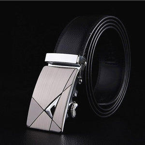 2020 High Quality belt cummerbunds Male Men Belt Automatic Genuine Leather Luxury Black Belt Men's Belts Automatic Buckle