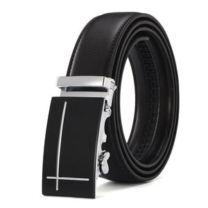 2020 High Quality belt cummerbunds Male Men Belt Automatic Genuine Leather Luxury Black Belt Men's Belts Automatic Buckle