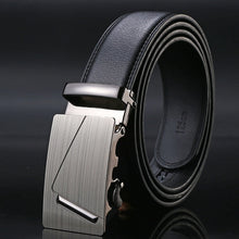 Load image into Gallery viewer, 2020 High Quality belt cummerbunds Male Men Belt Automatic Genuine Leather Luxury Black Belt Men&#39;s Belts Automatic Buckle
