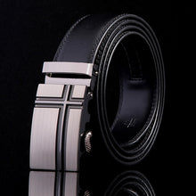 Load image into Gallery viewer, 2020 High Quality belt cummerbunds Male Men Belt Automatic Genuine Leather Luxury Black Belt Men&#39;s Belts Automatic Buckle
