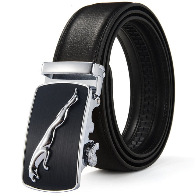 2020 High Quality belt cummerbunds Male Men Belt Automatic Genuine Leather Luxury Black Belt Men's Belts Automatic Buckle