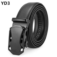 Load image into Gallery viewer, Male automatic buckle belts for men authentic girdle trend men&#39;s belts ceinture Fashion designer women jean belt Long 110-150
