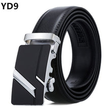 Load image into Gallery viewer, Male automatic buckle belts for men authentic girdle trend men&#39;s belts ceinture Fashion designer women jean belt Long 110-150
